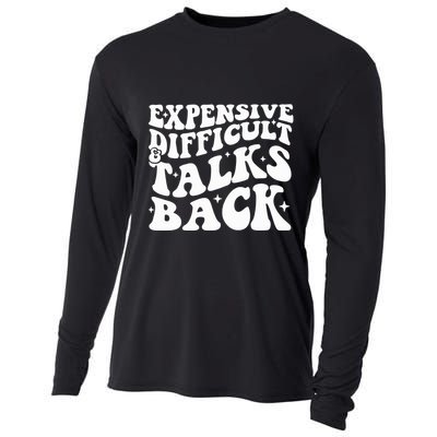 Expensive Difficult And Talks Back Funny Cooling Performance Long Sleeve Crew