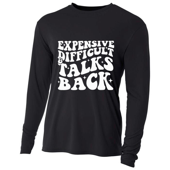 Expensive Difficult And Talks Back Funny Cooling Performance Long Sleeve Crew