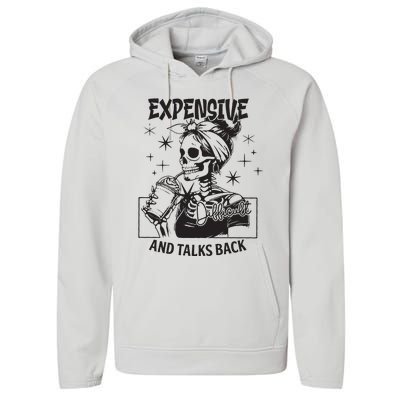 Expensive Difficult And Talks Back Performance Fleece Hoodie