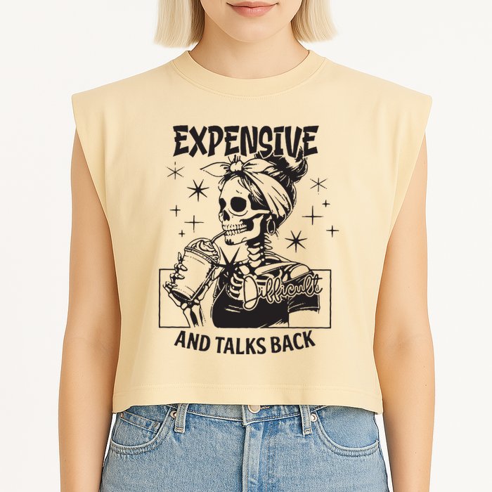 Expensive Difficult And Talks Back Garment-Dyed Women's Muscle Tee