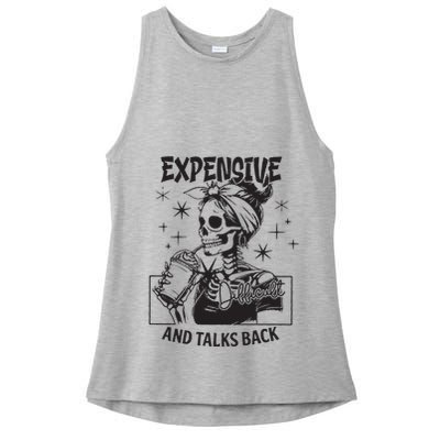 Expensive Difficult And Talks Back Ladies PosiCharge Tri-Blend Wicking Tank