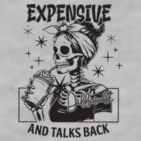Expensive Difficult And Talks Back Ladies PosiCharge Tri-Blend Wicking Tank