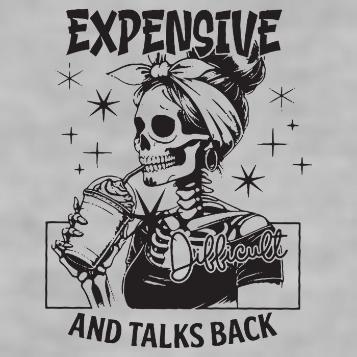 Expensive Difficult And Talks Back Ladies PosiCharge Tri-Blend Wicking Tank