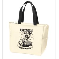 Expensive Difficult And Talks Back Zip Tote Bag