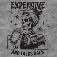 Expensive Difficult And Talks Back Hooded Wearable Blanket