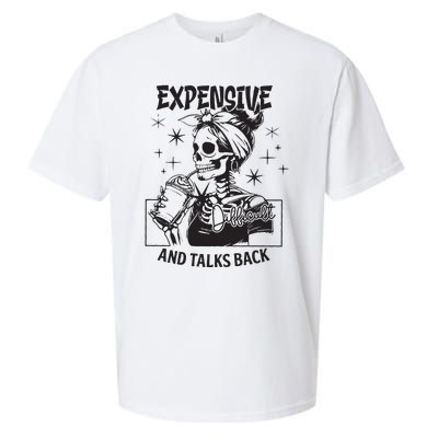 Expensive Difficult And Talks Back Sueded Cloud Jersey T-Shirt