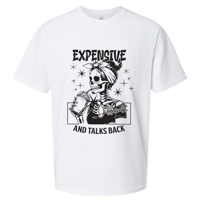 Expensive Difficult And Talks Back Sueded Cloud Jersey T-Shirt