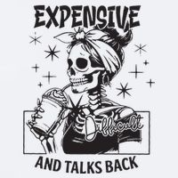 Expensive Difficult And Talks Back Sueded Cloud Jersey T-Shirt