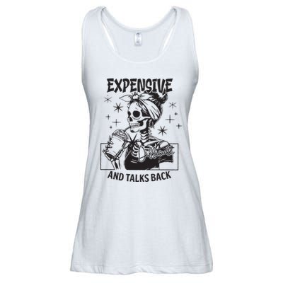 Expensive Difficult And Talks Back Ladies Essential Flowy Tank