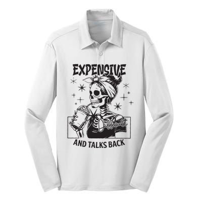 Expensive Difficult And Talks Back Silk Touch Performance Long Sleeve Polo