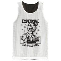 Expensive Difficult And Talks Back Mesh Reversible Basketball Jersey Tank