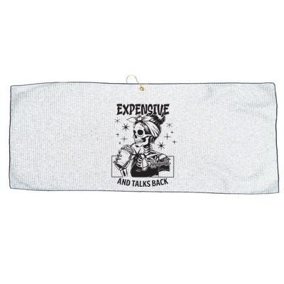 Expensive Difficult And Talks Back Large Microfiber Waffle Golf Towel