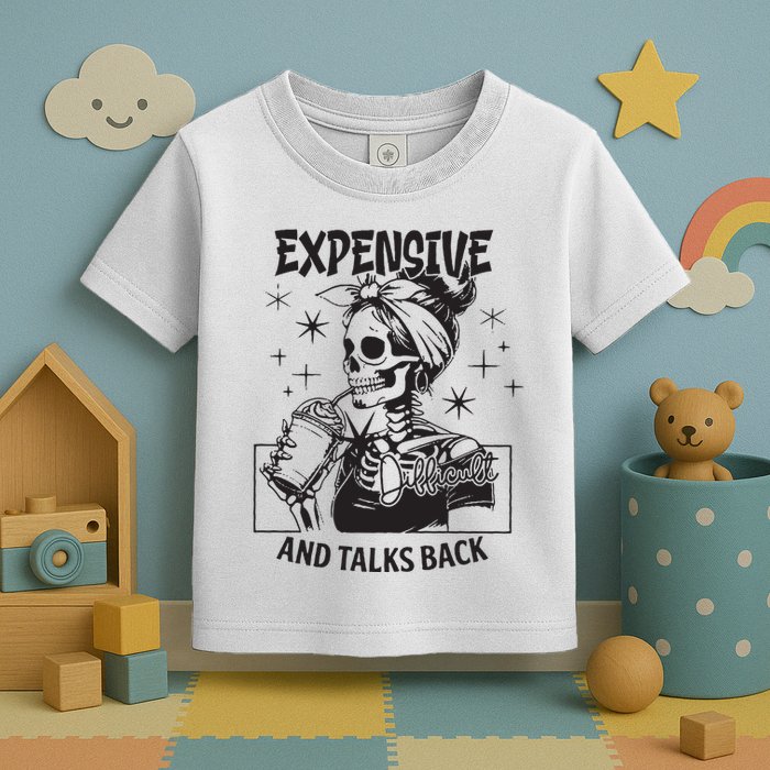Expensive Difficult And Talks Back Toddler T-Shirt