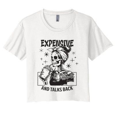 Expensive Difficult And Talks Back Crop Top