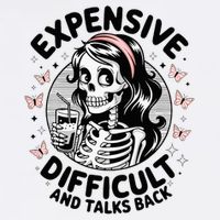 Expensive Difficult And Talks Back Mother's Day  Trucker Hat