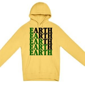 Earth Day Awareness Premium Pullover Hoodie