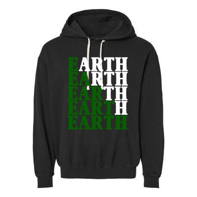 Earth Day Awareness Garment-Dyed Fleece Hoodie