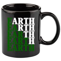 Earth Day Awareness 11oz C Handle Ceramic Mug
