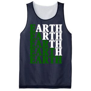 Earth Day Awareness Mesh Reversible Basketball Jersey Tank