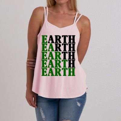 Earth Day Awareness Women's Strappy Tank