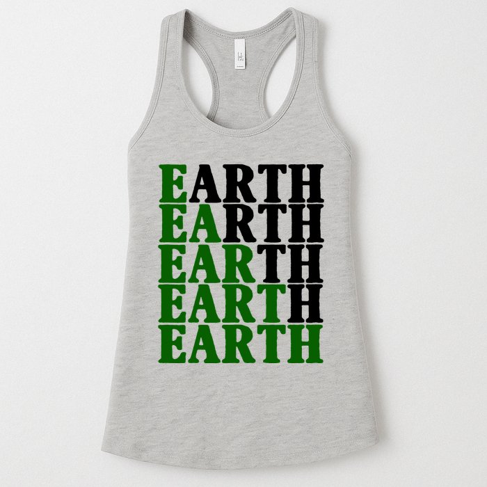Earth Day Awareness Womens Tank Top
