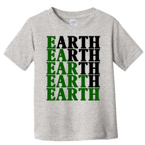 Earth Day Awareness Toddler T-Shirt