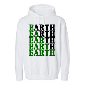 Earth Day Awareness Garment-Dyed Fleece Hoodie