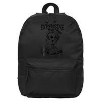 Expensive Difficult And Talks Back Mothers Day Skeleton Mom 16 in Basic Backpack