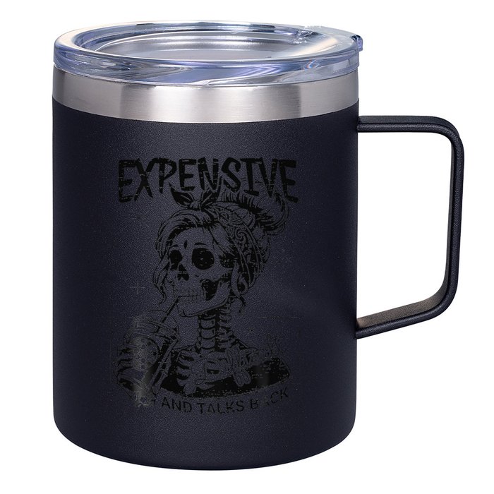 Expensive Difficult And Talks Back Mothers Day Skeleton Mom 12oz Stainless Steel Coffee Mug