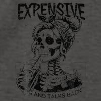 Expensive Difficult And Talks Back Mothers Day Skeleton Mom Vector Backpack