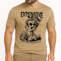 Expensive Difficult And Talks Back Mothers Day Skeleton Mom Cooling Performance Crew T-Shirt
