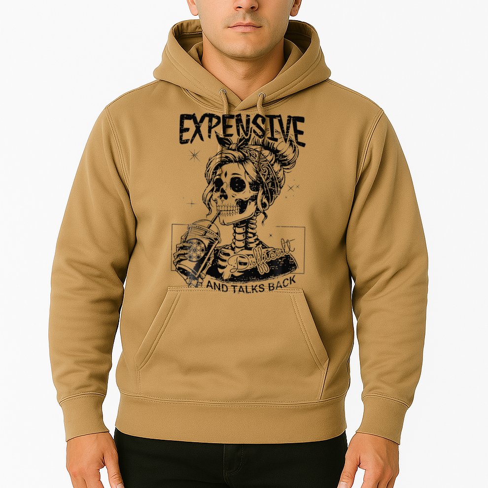 Expensive Difficult And Talks Back Mothers Day Skeleton Mom Hoodie