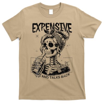 Expensive Difficult And Talks Back Mothers Day Skeleton Mom T-Shirt