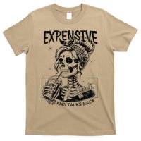 Expensive Difficult And Talks Back Mothers Day Skeleton Mom T-Shirt