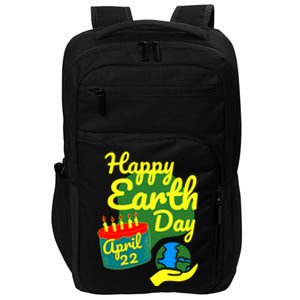 Earth Day April 22 Save Our Planet Gift Impact Tech Backpack