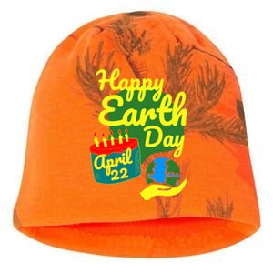 Earth Day April 22 Save Our Planet Gift Kati - Camo Knit Beanie