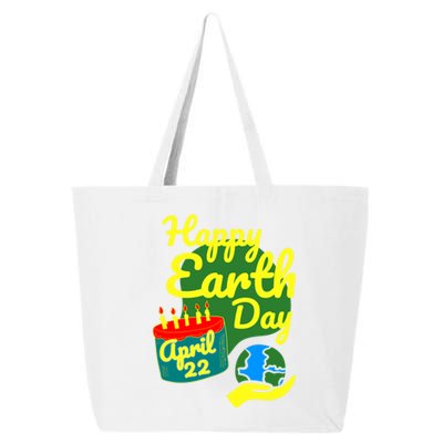 Earth Day April 22 Save Our Planet Gift 25L Jumbo Tote