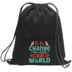 Earth Day Awareness 2024 Sweatshirt Cinch Pack Bag