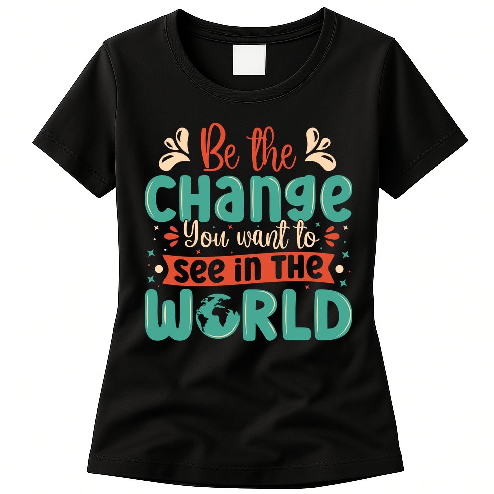 Earth Day Awareness 2024 Womens T-Shirt