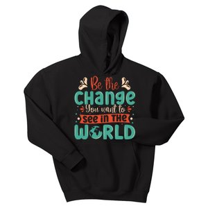 Earth Day Awareness 2024 Kids Hoodie