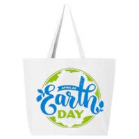 Earth Day April 22nd Awareness 25L Jumbo Tote