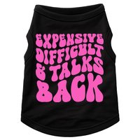 Expensive Difficult And Talks Back Retro Doggie Tank