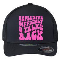 Expensive Difficult And Talks Back Retro Flexfit Unipanel Trucker Cap