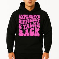 Expensive Difficult And Talks Back Retro Hoodie