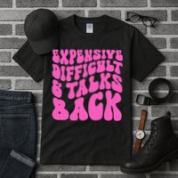 Expensive Difficult And Talks Back Retro Tall T-Shirt