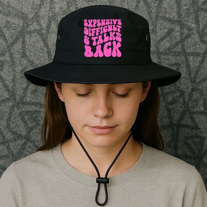 Expensive Difficult And Talks Back Retro Bucket Hat