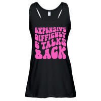 Expensive Difficult And Talks Back Retro Ladies Essential Flowy Tank