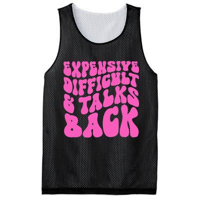 Expensive Difficult And Talks Back Retro Mesh Reversible Basketball Jersey Tank