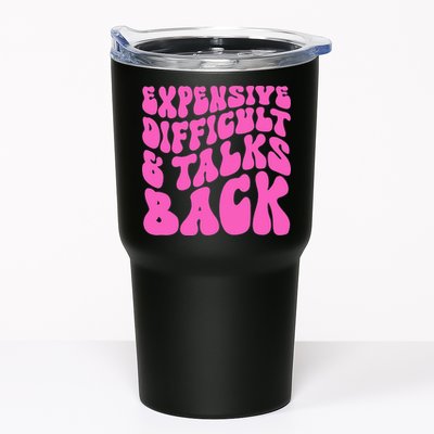 Expensive Difficult And Talks Back Retro Tumbler