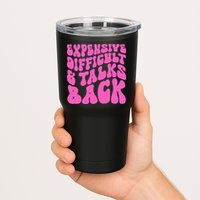 Expensive Difficult And Talks Back Retro Tumbler